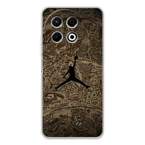 Чехлы для TECNO Spark 30 Pro - с картинкой JORDAN (AlphaPrint) (Logo Jordan)
