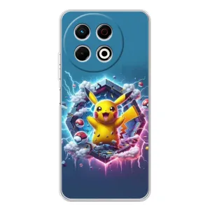 Чохол з Пікачу на TECNO Spark 30 Pro (Лого Пікачу)