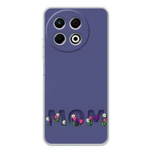 Чехол с принтом «Мама в цветах» для TECNO Spark 30 Pro