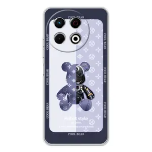 Круті Чохли Луі Віттон для TECNO Spark 30 Pro (AlphaPrint) (Медведик LV)