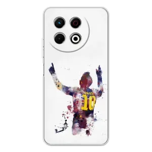 Чохли Мессі для TECNO Spark 30 Pro (AlphaPrint) (Messi Barca)