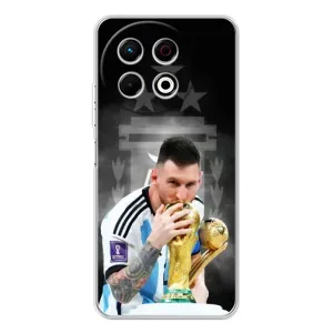 Чехлы для TECNO Spark 30 Pro (Leo чемпион) (AlphaPrint) (Месси Чемпион)