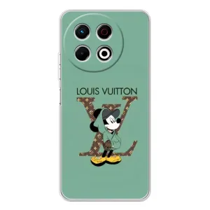 Чохли Луі Вітон для TECNO Spark 30 Pro (AlphaPrint - LOUIS VUITTON) (Міккі Маус LV)