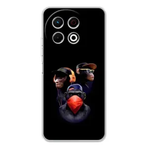 Чохол з Мавпами TECNO Spark 30 Pro - (AlphaPrint) (Три мавпи)