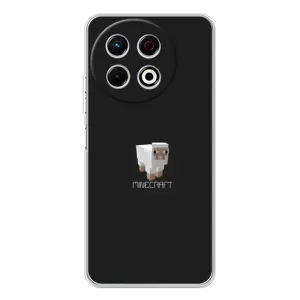Чохол Майнкрафт на TECNO Spark 30 Pro (AlphaPrint) Minecraft (Овечка Майнкрафт)