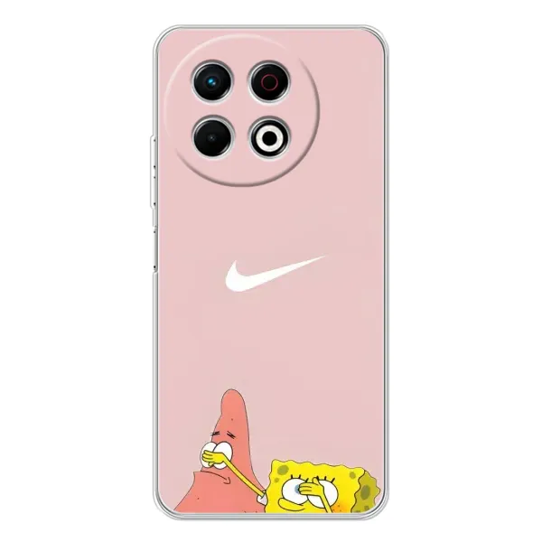 Чехол с принтом «Патрик и Губка» для TECNO Spark 30 Pro Чехол с принтом «Патрик и Губка» для TECNO Spark 30 Pro