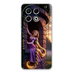 Чехол Рапунцель для TECNO Spark 30 Pro (Рапунцель на башне)