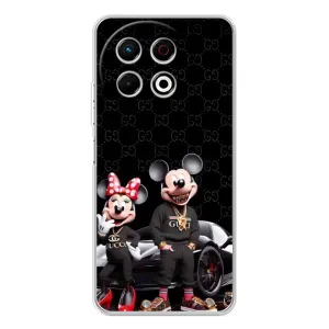 Чехол Disney Mouse TECNO Spark 30 Pro (PREMIUMPrint) (Семья Маусов)