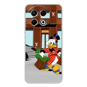 Чехли для TECNO Spark 30 Pro - Скрудж МакДак Louis Vuitton (PREMIUMPrint) (Скрудж ЛВ)