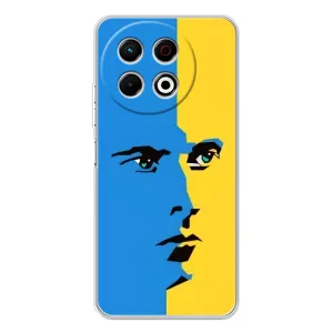 Украинские Чехлы для TECNO Spark 30 Pro с картинкой УПА (AlphaPrint) (Степан Бандера)