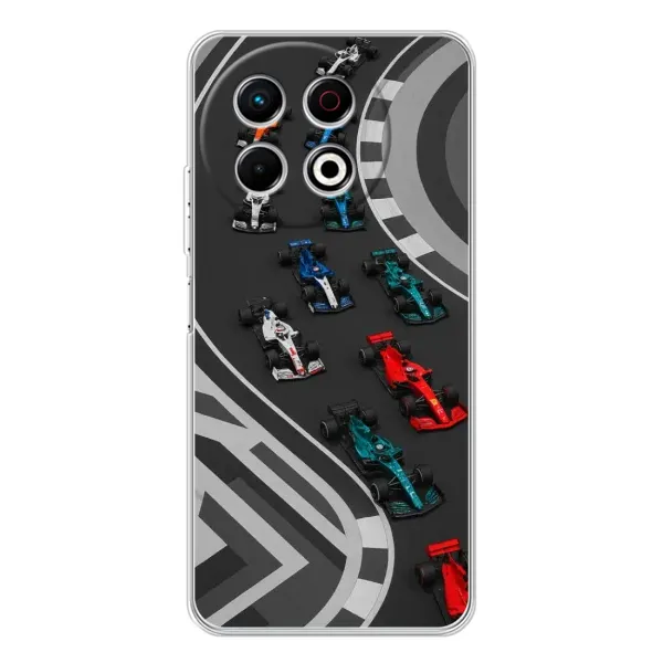 Чехол с принтом «Трасса Ф1» для TECNO Spark 30 Pro Чехол с принтом «Трасса Ф1» для TECNO Spark 30 Pro