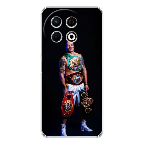 Чехол с принтом «Усик с поясами» для TECNO Spark 30 Pro