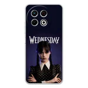 Чехлы Венсдей на TECNO Spark 30 Pro Уэнсдей (AlphaPrint) (Wednesday)