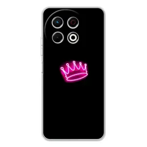 Чехол с принтом «Яркая корона» для TECNO Spark 30 Pro