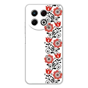 Чехол для Патриота Украины TECNO Spark 30 Pro - (AlphaPrint) (Яркая вишиванка)