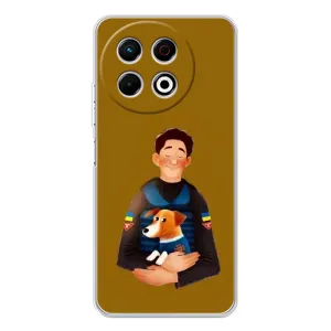 Чехлы с картинкой собаки Патрон для TECNO Spark 30 Pro (AlphaPrint) (ЗСУ Патрон)