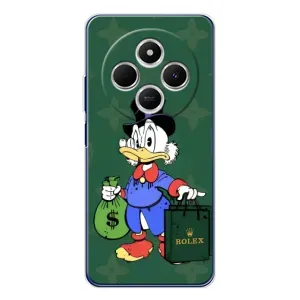 Чехли для Tecno Spark 30 - Скрудж МакДак Louis Vuitton (PREMIUMPrint) (Богата Утка)