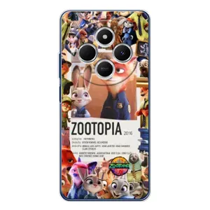 Чохол Зоотрополіс на Tecno Spark 30 (Постер Зоотрополіс)