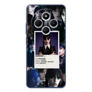 Чохли Венсдей на Tecno Spark 30 Уенсдей (AlphaPrint) (колаж Венздей)