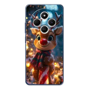Чехол с принтом «Олень с шарфом» для TECNO Spark 30