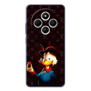 Чехли для Tecno Spark 30 - Скрудж МакДак Louis Vuitton (PREMIUMPrint) (Скрудж з ботліантом)