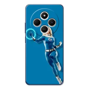 Чохол з принтом Фантастична четвірка для Tecno Spark 30 (Сью Сторм політ)