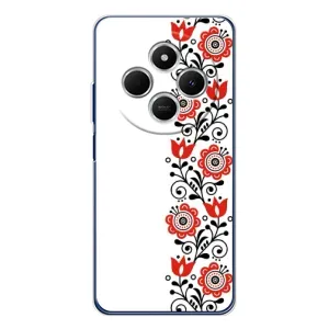 Чохол для Патріота України Tecno Spark 30 - (AlphaPrint) (Яскрава вишиванка)