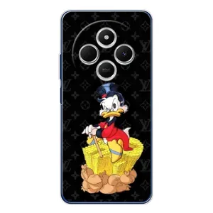 Чехли для Tecno Spark 30C - Скрудж МакДак Louis Vuitton (PREMIUMPrint) (Богатство Макдака)