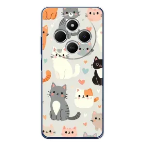 Чохол з малюнком кіт на Tecno Spark 30C (Колаж котів)