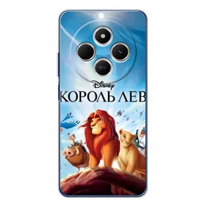 Чохол Король лев на Техно Спарк 30С (Постер Король Лев)
