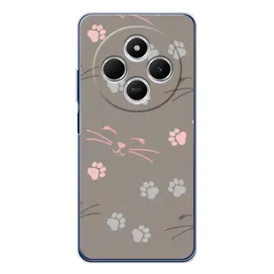 Чохол з малюнком кіт на Tecno Spark 30C (Лапи і вуса)