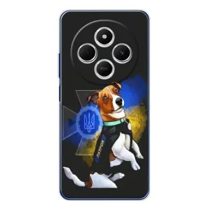 Чохли з картинкою собаки Патрон для Tecno Spark 30C (AlphaPrint) (Патрон собачка)