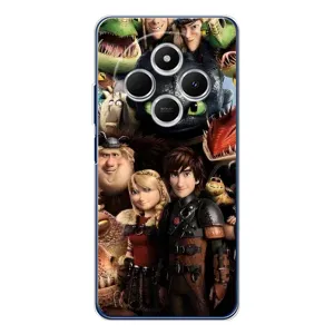 Чохол як приборкати дракона на Tecno Spark 30C (Персонажі дракона)