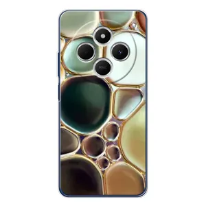 Мраморний чехол на Tecno Spark 30C (VPrint) (Радужний Мрамор)