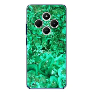 Мраморний чехол на Tecno Spark 30C (VPrint) (Салатовий Мрамор)