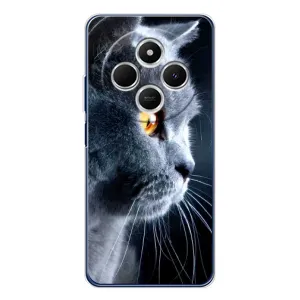 Чохли з Котиками для Tecno Spark 30C (VPrint) (Сірий Кіт)