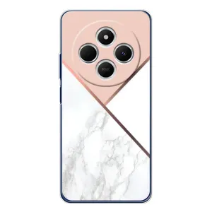 Мраморний чехол на Tecno Spark 30C (VPrint) (Тройний мрамор)
