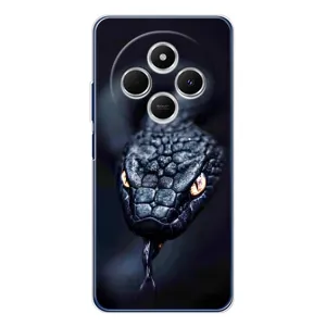 Чохол з принтом «Чорна змія» для TECNO Spark 30C