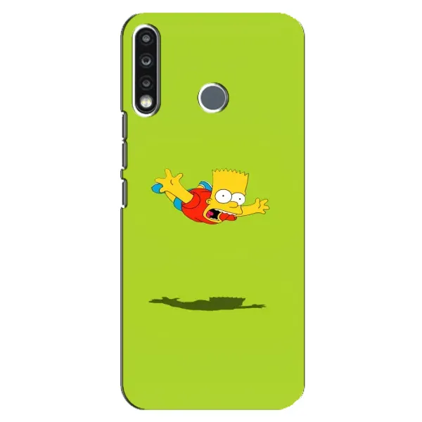 Чехол с принтом «Барт Симпсон» для TECNO Spark 4 Чехол с принтом «Барт Симпсон» для TECNO Spark 4
