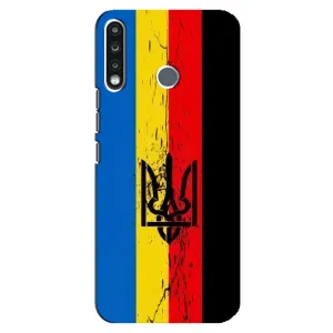 Украинские Чехлы для TECNO Spark 4 с картинкой УПА (AlphaPrint)
