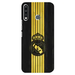 ФК Реал Мадрид чехлы для TECNO Spark 4 (AlphaPrint) (фон Реал Мадрид)