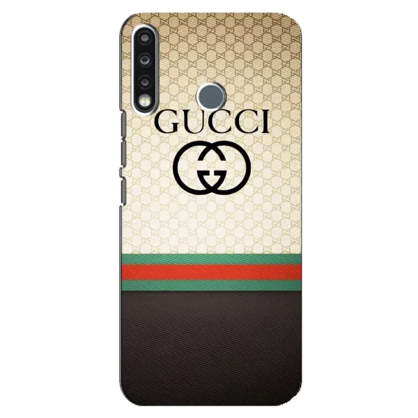 Чехол с принтом «GUCCI стиль» для TECNO Spark 4