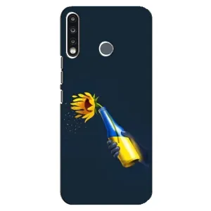 Чохол для Патріота України TECNO Spark 4 - (AlphaPrint) (Коктель молотова)