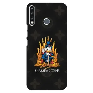 Чехли для TECNO Spark 4 - Скрудж МакДак Louis Vuitton (PREMIUMPrint) (Король грошей)