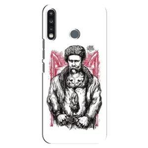 Чохли для TECNO Spark 4 с принтом Тараса Шевченко (AlphaPrint) (Козак Шевченко)