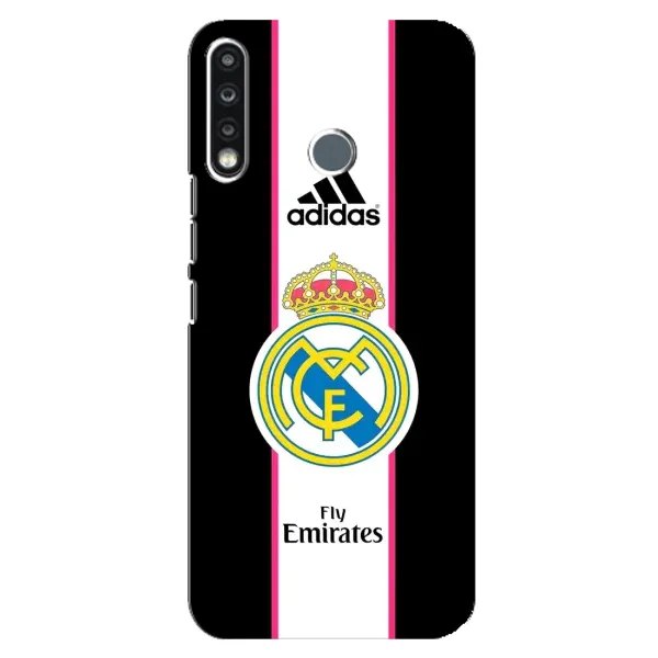 Чохол з принтом «лого Real Madrid» для TECNO Spark 4 Чохол з принтом «лого Real Madrid» для TECNO Spark 4