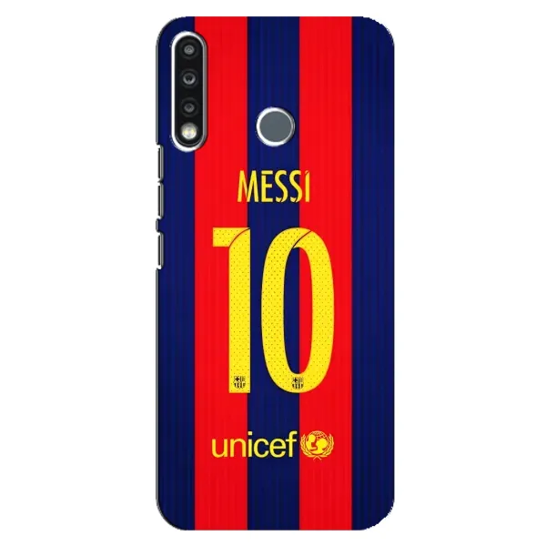 Чохол з принтом «Messi Barca 10» для TECNO Spark 4 Чохол з принтом «Messi Barca 10» для TECNO Spark 4