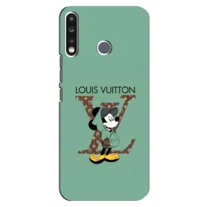Чехлы Луи Витон для TECNO Spark 4 (AlphaPrint - LOUIS VUITTON) (Микки Маус LV)