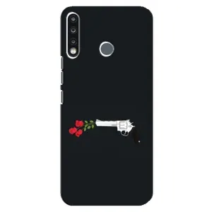 Чехлы (ART) Цветы на TECNO Spark 4 (VPrint) (Неочікувані квіти)