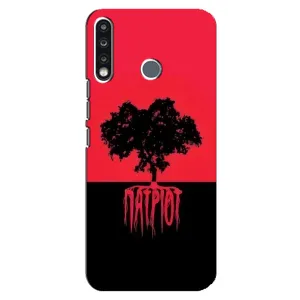 Украинские Чехлы для TECNO Spark 4 с картинкой УПА (AlphaPrint) (Патріот)